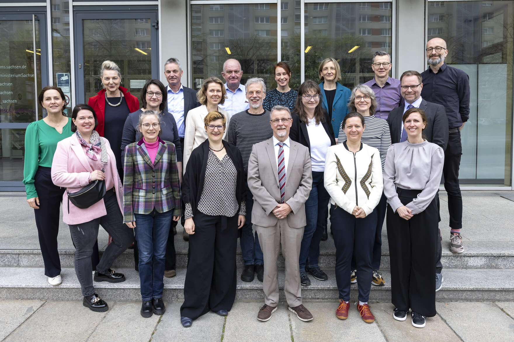 Gruppenfoto des Landesbeirats für Belange von Familien