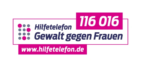 Logo Hilfetelefon Gewalt gegen Frauen