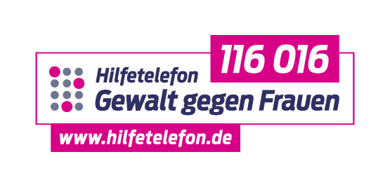 Logo Hilfetelefon Gewalt gegen Frauen