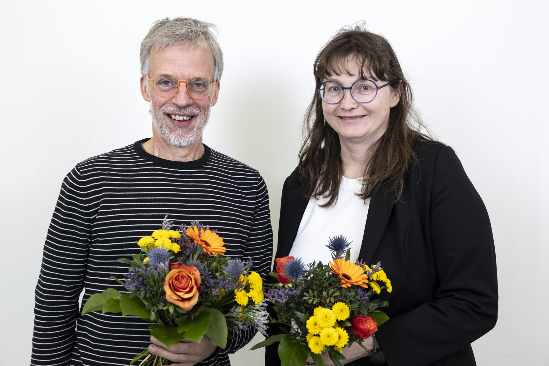 Vorsitzender Herr Dr. Stephan Pschera mit stellv. Vorsitzender Frau Silke Brewig-Lange