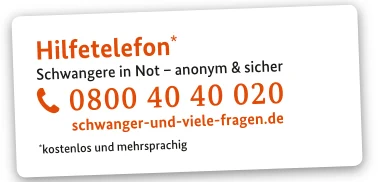 Logo Hilfetelefon Schwngere in Not