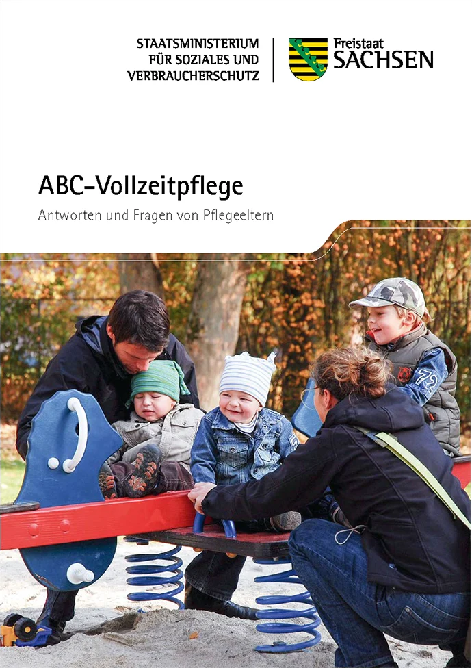 Titelseite der Publikation "ABC-Vollzeitpflege"